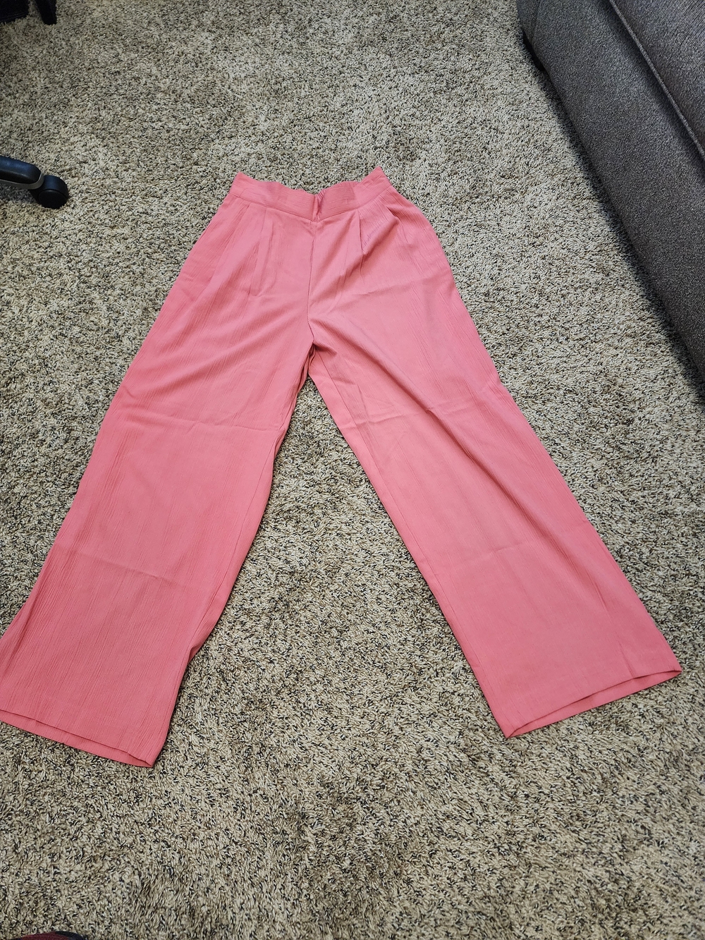 Casual Corner Wide Leg Pants in Rose